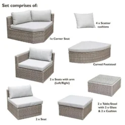 8 Seater Marbella Multifunction Rattan Seating Set 17 8 Seater Marbella Multifunction Rattan Seating Set -Gun Garden Shop marmfset marebellaset 14 jpg