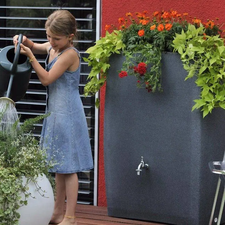 275L Noblesse Decorative Water Butt - Charcoal 1 275L Noblesse Decorative Water Butt - Charcoal