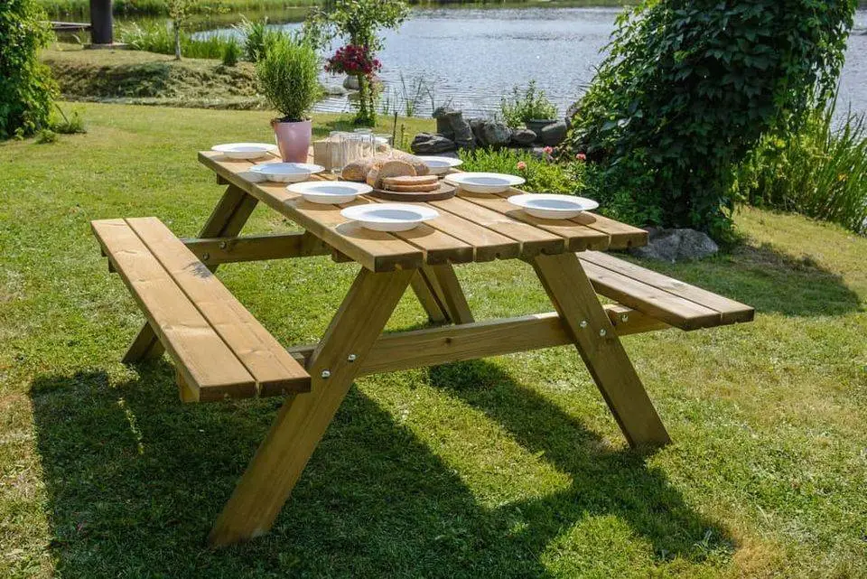 6ft/180cm Elite Pub Style Picnic Bench 3 6ft/180cm Elite Pub Style Picnic Bench - Image 3