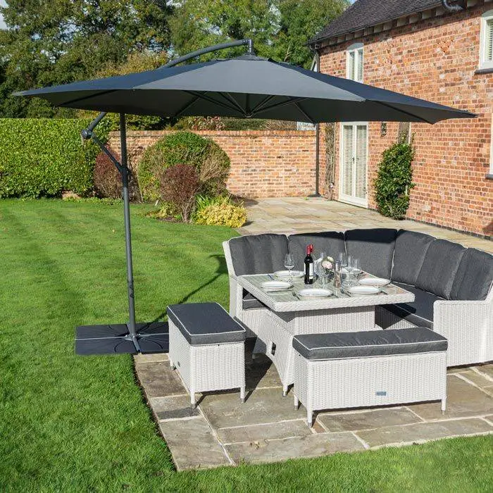 Prestbury 3.5m Overhang Parasol 1 Prestbury 3.5m Overhang Parasol