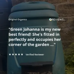 Recycled Plastic 330L Johanna Hot Composter - Green 11 Recycled Plastic 330L Johanna Hot Composter - Green -Gun Garden Shop reviews.io social proof image 2 jpg