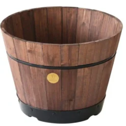 Build A Barrel By VegTrug, Small 37cm - Dark Brown (FSC 100%)