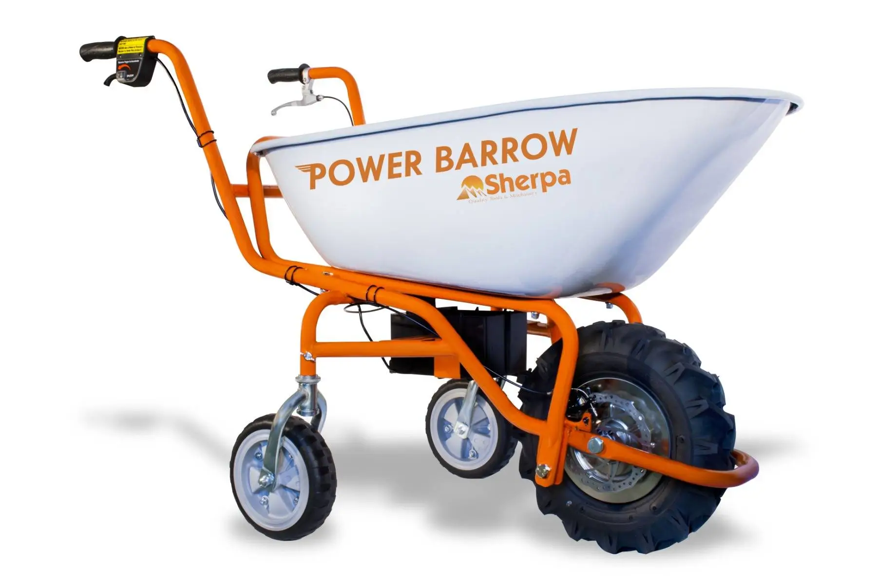 Cordless Powered Wheelbarrow 1 Cordless Powered Wheelbarrow