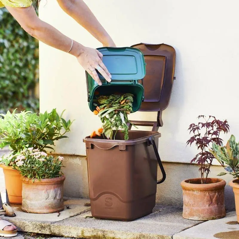 23ltr Brown Kitchen Caddy 1 23ltr Brown Kitchen Caddy