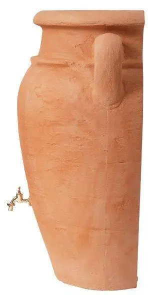 260L Antique WALL Amphora Water Butt - Terracotta Effect 1 260L Antique WALL Amphora Water Butt - Terracotta Effect
