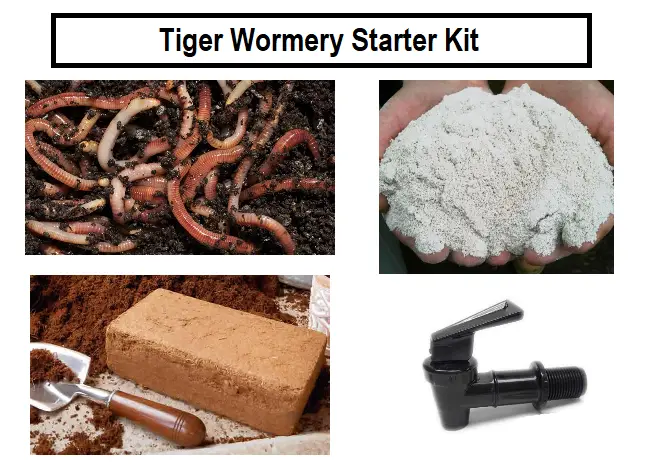 Tiger Wormery Starter Kit 1 Tiger Wormery Starter Kit