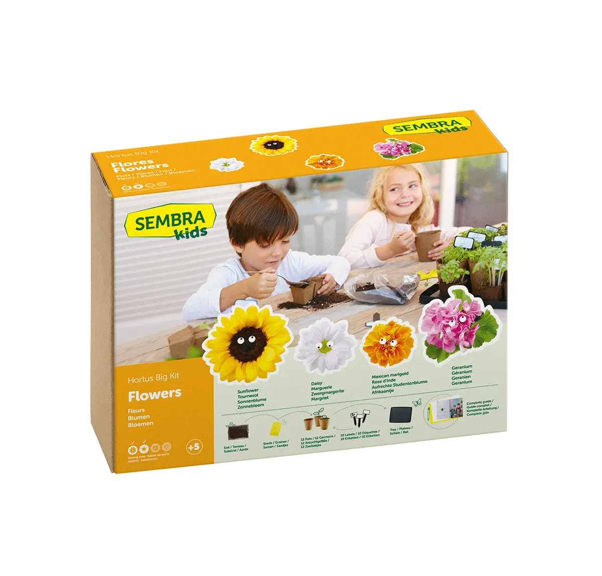 Summer Flowers Garden Growing Play Kit 2 Summer Flowers Garden Growing Play Kit - Image 2