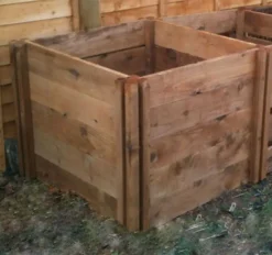 400 Litre Blackdown Range Single Standard Wooden Composter Extra Module