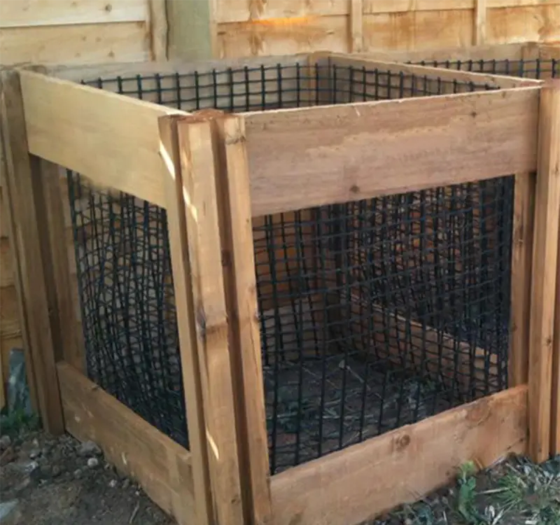 600 Litre Blackdown Range Single Leaf Mould Wooden Composter Extra Module 1 600 Litre Blackdown Range Single Leaf Mould Wooden Composter Extra Module