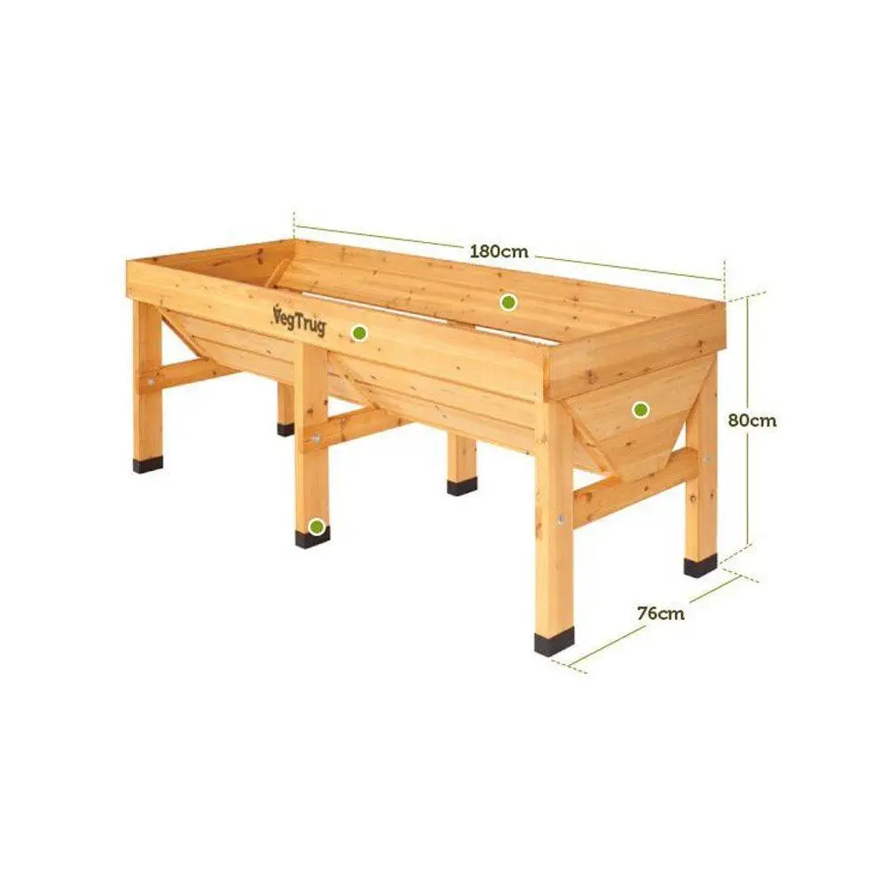 VegTrug Medium Raised Bed - Natural (FSC 100%) 3 VegTrug Medium Raised Bed - Natural (FSC 100%) - Image 3