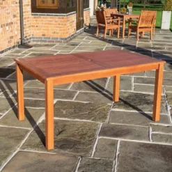 Rowlinson Willington Rectangular Hardwood Dining Table