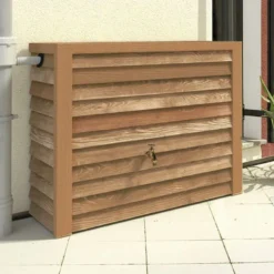 350L Woody Wall Tank - Light Brown