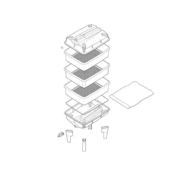 Black Tiger Wormery - 2 Tray 2 Black Tiger Wormery - 2 Tray - Image 2